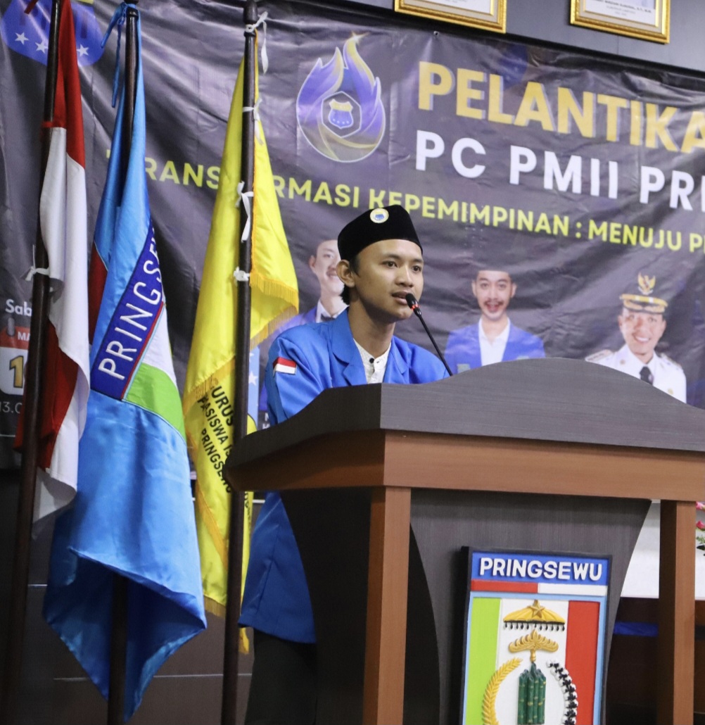 PC PMII PRINGSEWU KECEWA ATAS LARANGAN PENGGUNAAN AULA BUPATI OLEH PJ SEKDA