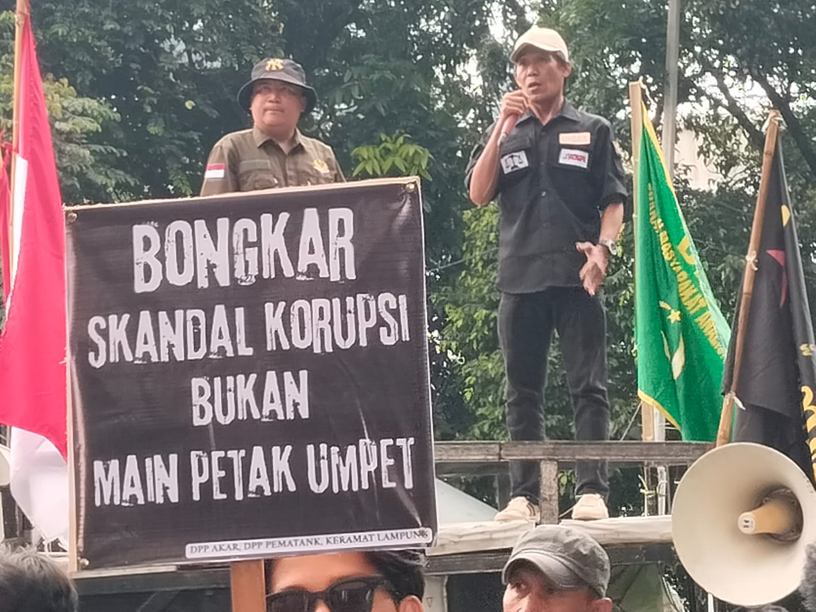 Tiga LSM Lampung Demo di Jakarta, Desak Kejagung dan KPK Usut Dugaan Skandal SGC dan Dana CSR BI