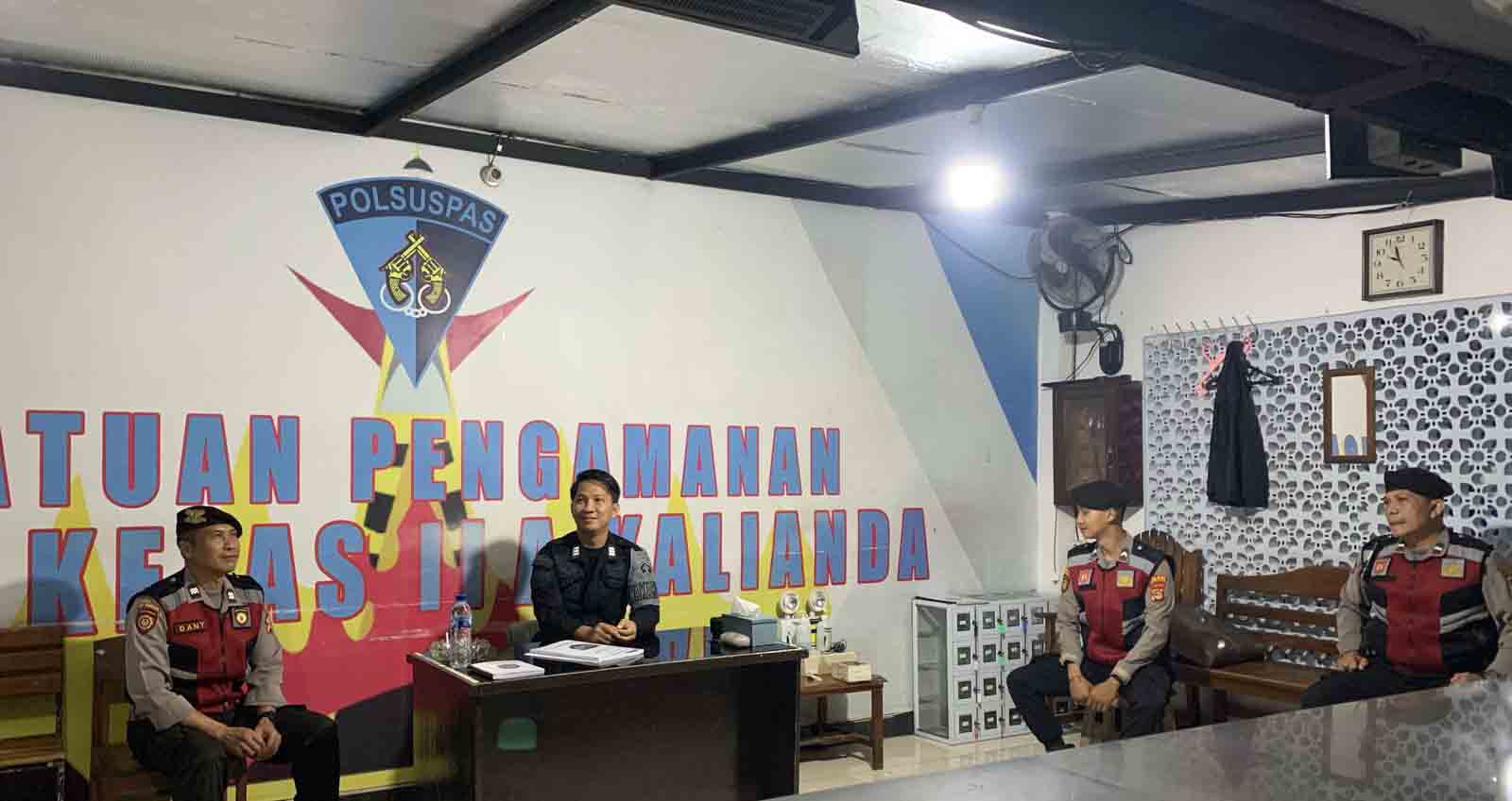 Patroli Sat Samapta Polres Lampung Selatan: Pastikan Keamanan di Lapas Kelas II A Kalianda