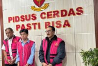 Tiga Tersangka Kasus PT LEB