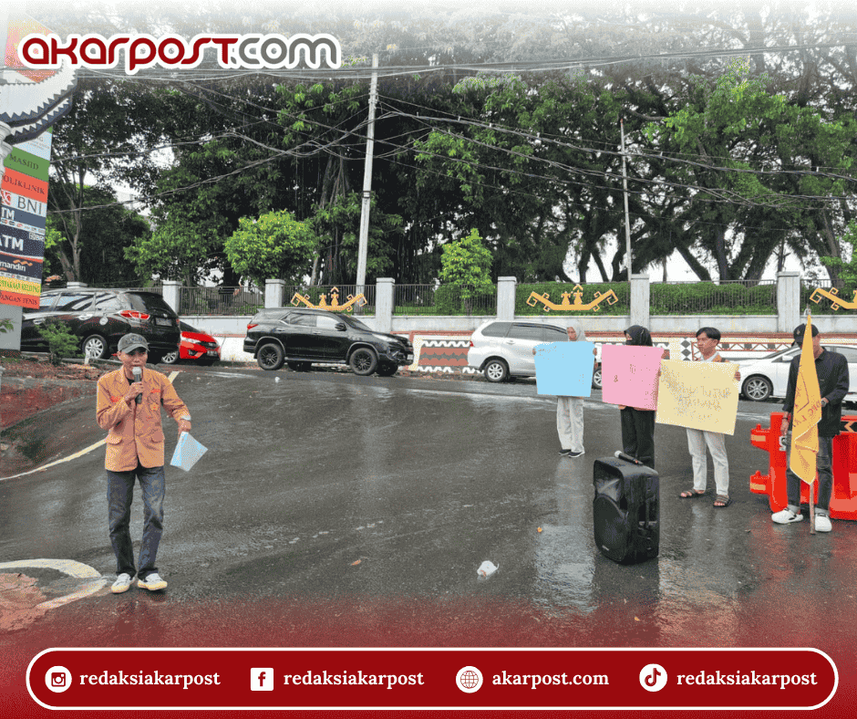 PERMAHI Lampung Gelar Aksi di Kejati, Soroti Dugaan Penyimpangan Proyek UIN Jurai Siwo Lampung