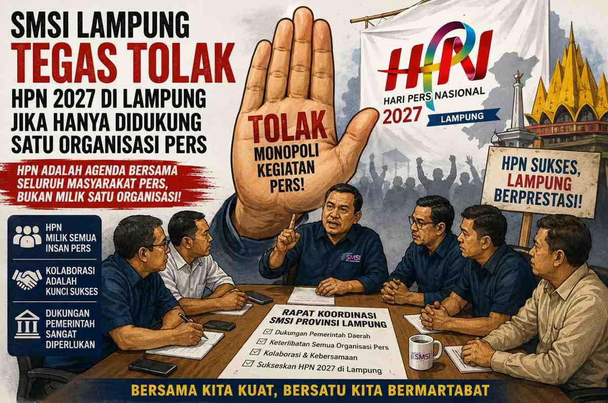 HPN 2027 di Lampung Terancam Ditolak SMSI, Ini Alasannya
