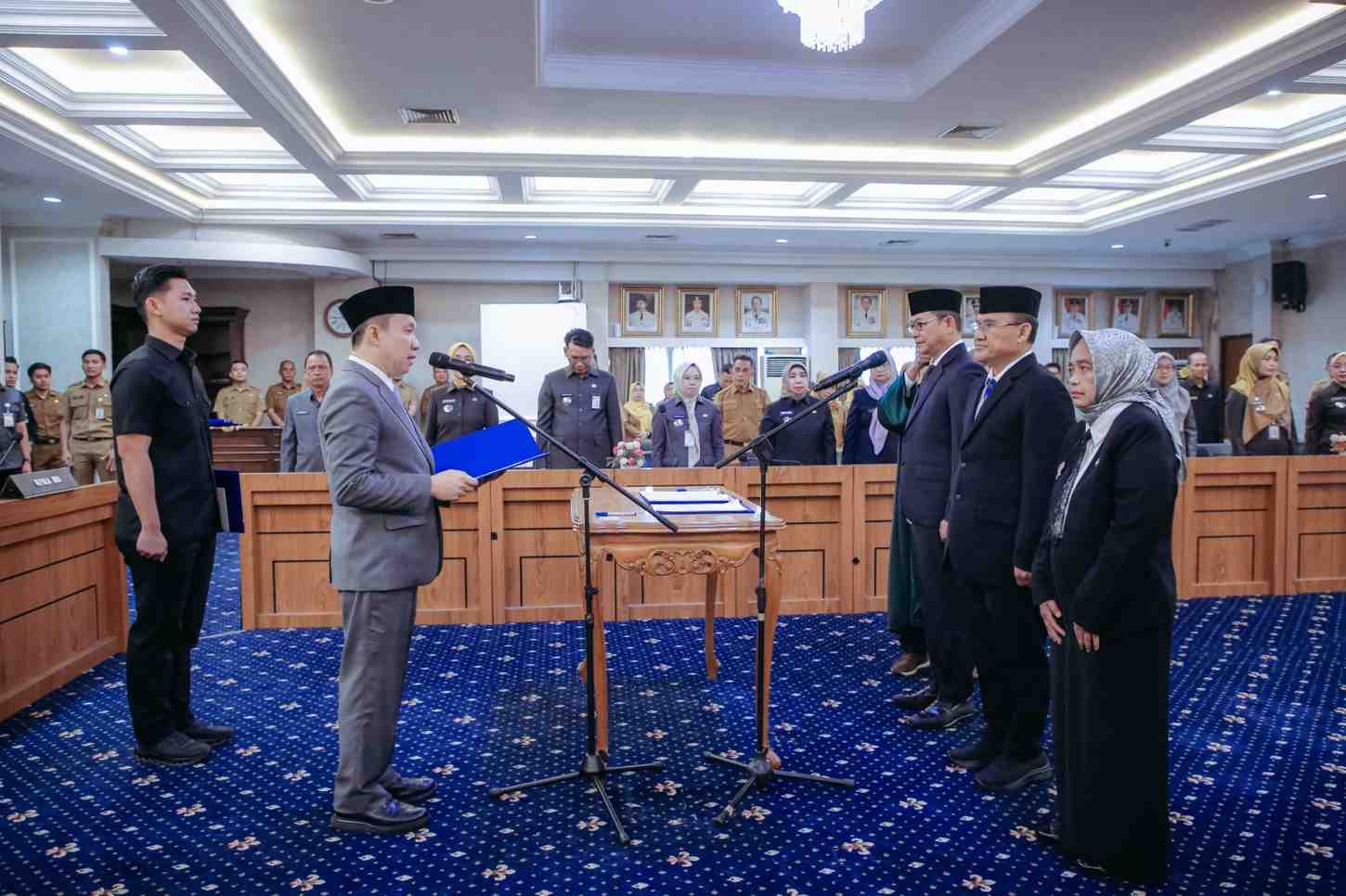 Marindo Kurniawan Lantik Tiga Pejabat Pemprov Lampung