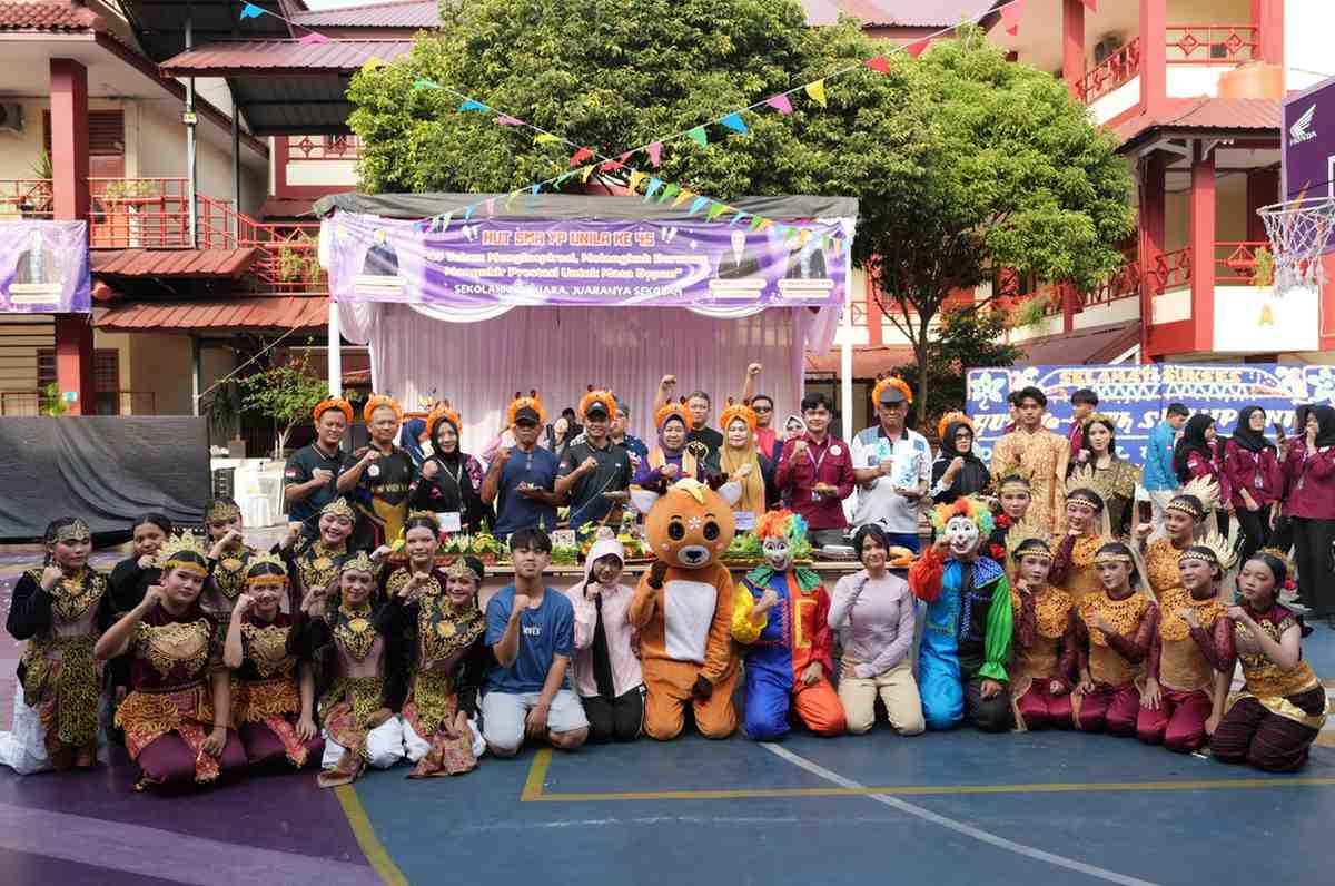 HUT Ke-45 SMA YP Unila, Cetak Generasi Unggul dan Berdaya Saing Global